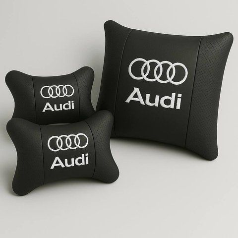 Комплект: 2 підголівники + подушка під поперек Audi P03-105687564 фото
