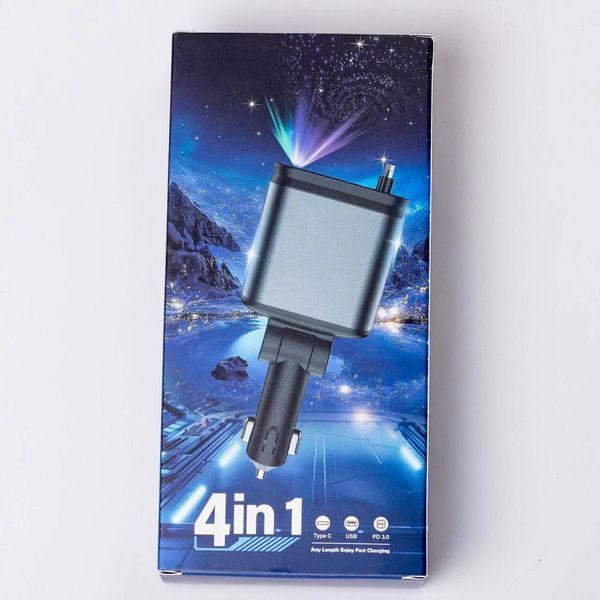 Зарядка 4 в 1 з LED-дисплеєм E01-108600569 фото