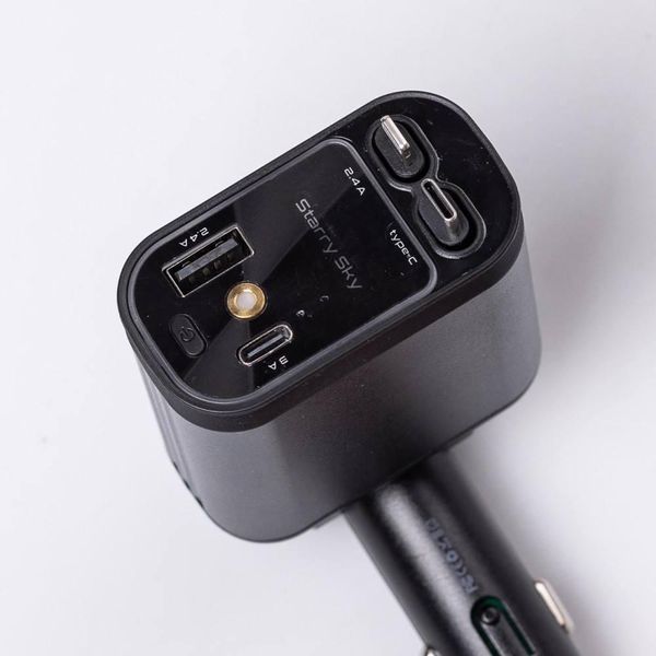 Зарядка 4 в 1 з LED-дисплеєм E01-108600569 фото