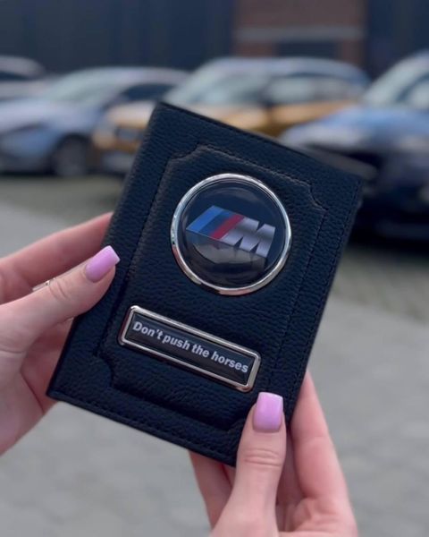 Обкладинка для автодокументів, шкіра BMW &middot; M K08-115682438 фото