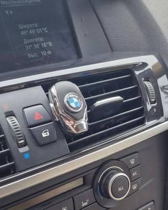 Набір 6в1 Premium: обкладинка + аромат VIP + чохол + брелок + щітка + проектори BMW S10-115457984 фото